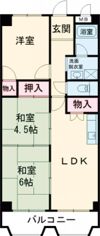 エスパシオ・ディ・鵲の間取り画像
