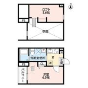 AQUA源兵衛町(アクアゲンベエチョウ)の間取り画像