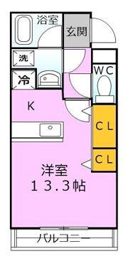 アーバンパレス中之島の間取り画像