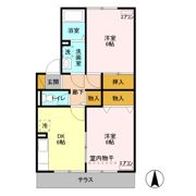 グラシア Aの間取り画像