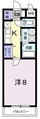 ジュピター桂の間取り画像