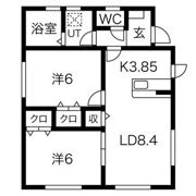 グリーンヴィラの間取り画像