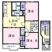 プリムロ－ゼ Bの間取り画像