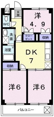 アザレ・ブランシェの間取り画像