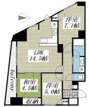 西新井アークタワーの間取り画像