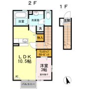 カメリアハイムⅡの間取り画像
