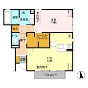 グレイスベル Ⅰの間取り画像