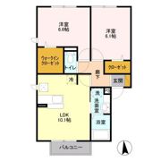 コスメアヒルの間取り画像