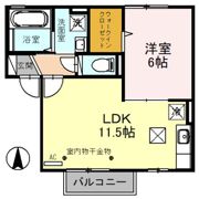 アシュランス･コバの間取り画像