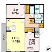 セイムハーツの間取り画像