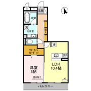 エーデルハイム東香園Ⅱ番館の間取り画像