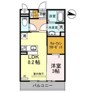 サンテラス吹上の間取り画像