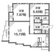 ラ・ファミーユ壱番館の間取り画像