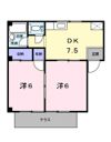 ドリーミーヒルズ長谷川の間取り画像