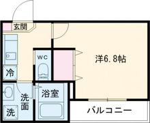MELDIA青梅の間取り画像