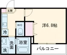 MELDIA青梅の間取り画像