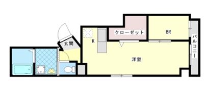 グランパルク橘館の間取り画像