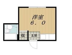 コーポラス長良の間取り画像