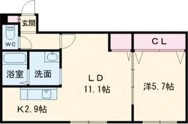 BRUN CUBEⅢの間取り画像