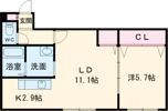 BRUN CUBEⅢの間取り画像