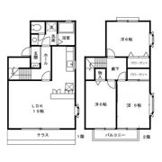 ビューパレス Bの間取り画像