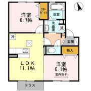オリーヴの間取り画像