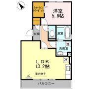 シェリエ立岩 B棟の間取り画像
