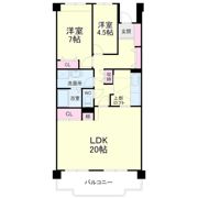 アートピア有玉南の間取り画像