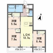 セントリビエ道後の間取り画像