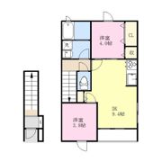 グレイス Kの間取り画像