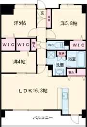 LIBTH菊陽の間取り画像