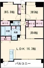 LIBTH菊陽の間取り画像