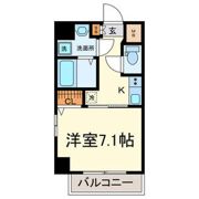 プランドール名駅の間取り画像