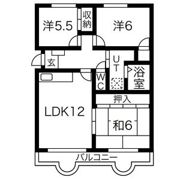 キャッスルプラザの間取り画像