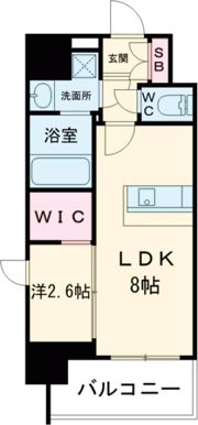 LiveCasa王子公園の間取り画像