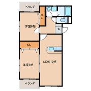 プレステージタカラNの間取り画像