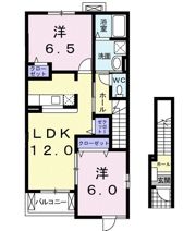 レジデンスさくら台Dの間取り画像