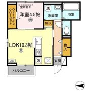 オアゾ乙島 D棟の間取り画像