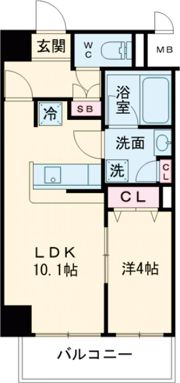 中条プレイスの間取り画像