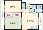 ルミウス北鳥生1の間取り画像