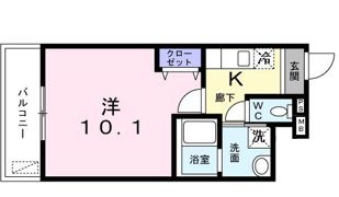 サン フィオーレ長尾Ⅰ番館の間取り画像