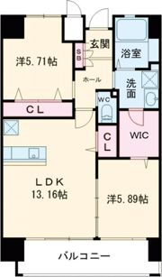 LEGEND高見の間取り画像