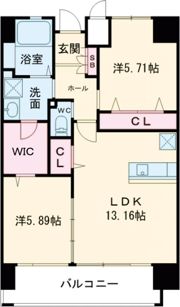 LEGEND高見の間取り画像