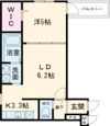 フジパレス シエスタの間取り画像