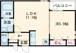 フジパレス シエスタの間取り画像