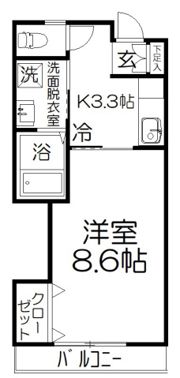 ラヴィッサンヴィーⅡの間取り画像
