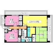 プレステージ和白Ⅲの間取り画像