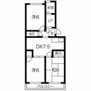 パークサイド雨池の間取り画像