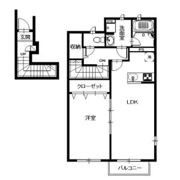 アスピリア 常安Bの間取り画像