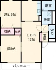 ヴィラ・デ・セントレージCの間取り画像